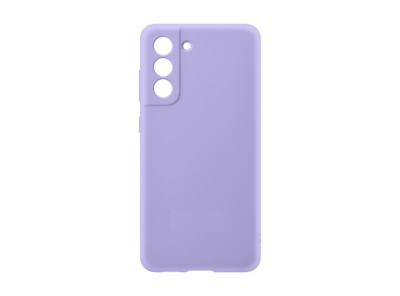 Накладка для Samsung Galaxy S21FE Silicone cover без логотипа лаванда Накладка для Samsung Galaxy S21FE Silicone cover без логотипа лаванда