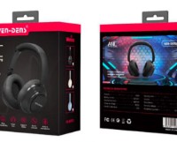 Стереонаушники Bluetooth Полноразмерные Ven-Dens HP012 черные