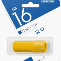 USB флеш накопитель Smartbuy 16GB Clue Yellow (SB16GBCLU-Y)
