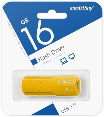 USB флеш накопитель Smartbuy 16GB Clue Yellow (SB16GBCLU-Y) USB флеш накопитель Smartbuy 16GB Clue Yellow (SB16GBCLU-Y)