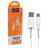 Usb Кабель-зарядка Micro Hoco X24 Pisces 2.4A 1м силиконовый белый