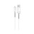 Usb Кабель-зарядка Micro Hoco X24 Pisces 2.4A 1м силиконовый белый