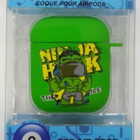 Силиконовый светящийся в темноте чехол для AirPods 1/2 Luxo Kaws рисунок №20