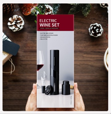 Электрический штопор KLT Electric Wine Opener KB1-601901A черный Электрический штопор KLT Electric Wine Opener KB1-601901A черный