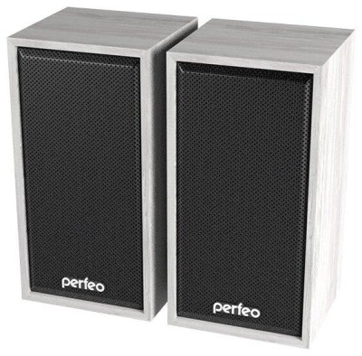 Акустическая система 2.0 Perfeo Cabinet (PF-4389) 2х3Вт дерево бежевая Акустическая система 2.0 Perfeo Cabinet (PF-4389) 2х3Вт дерево бежевая