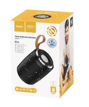 Bluetooth колонка Hoco BS39 BT5.0/1200mAh/6ч/6Вт/FM/TF/AUX черная Bluetooth колонка Hoco BS39 BT5.0/1200mAh/6ч/6Вт/FM/TF/AUX черная