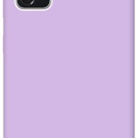 Накладка для Samsung Galaxy S20FE Silicone cover без логотипа лаванда