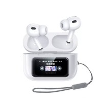 Беспроводные наушники TWS с дисплеем Remax CozyPods W30N BT5.4/ANC/ENC/30mAh (350mAh) белые