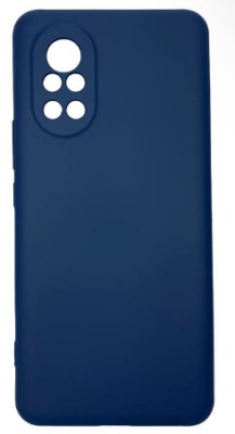 Накладка для Huawei Nova 8 Silicone cover без логотипа темно-синяя Накладка для Huawei Nova 8 Silicone cover без логотипа темно-синяя