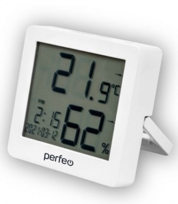 Часы-метеостанция Perfeo Cubo (PF-S2110AS) белые Часы-метеостанция Perfeo Cubo (PF-S2110AS) белые