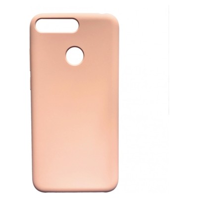 Накладка для Huawei Y6 Prime (2018)/CW 7A Prime/CX8E Silicone cover пудро Накладка для Huawei Y6 Prime (2018)/CW 7A Prime/CX8E Silicone cover пудро