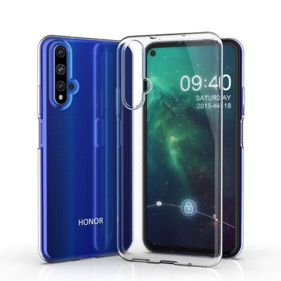 Чехол-накладка силикон 0.5мм Huawei Honor Nova 5i прозрачный Чехол-накладка силикон 0.5мм Huawei Honor Nova 5i прозрачный