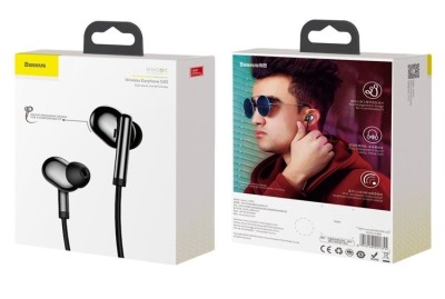 Мобильная Bluetooth-гарнитура Baseus Encok S30 (NGS30-0A) V5.0 чёрная Мобильная Bluetooth-гарнитура Baseus Encok S30 (NGS30-0A) V5.0 чёрная