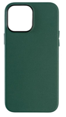 Накладка для i-Phone 13 Pro Max K-Doo Noble кожаная зеленая Накладка для i-Phone 13 Pro Max K-Doo Noble кожаная зеленая