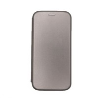 Чехол-книжка Fashion Case i-Phone 6/6s кожаная боковая серая