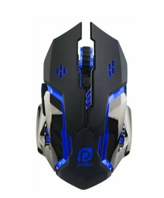 Мышь проводная Perfeo Galaxy USB/DPI 800-1200-1600/6 кнопок черно-синяя Мышь проводная Perfeo Galaxy USB/DPI 800-1200-1600/6 кнопок черно-синяя