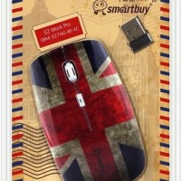 Мышь беспроводная Smartbuy 327AG Брит. флаг USB/DPI 1000-1500-2000/4 кнопки/2AAA (SBM-327AG-BF-FC)