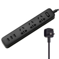 Сетевой адаптер Xiaomi Mi Power Strip 3 Sockets/3 USB Potrs NRB4028CN черный