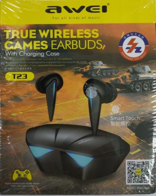 Беспроводные наушники TWS Awei T23 IPX4/BT5.3/35mAh/6ч черные Беспроводные наушники TWS Awei T23 IPX4/BT5.3/35mAh/6ч черные