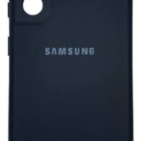 Накладка для Samsung Galaxy S21FE Silicone cover без логотипа черная