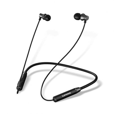 Беспроводные наушники для спорта Lenovo QE03 BT5.0/100mAh/7ч чёрные Беспроводные наушники для спорта Lenovo QE03 BT5.0/100mAh/7ч чёрные