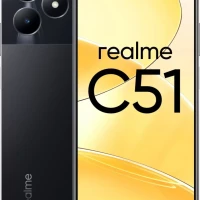Realme C51 4/64gb черный