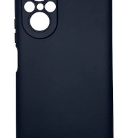 Накладка для Huawei Nova 9SE Silicone cover без логотипа черная