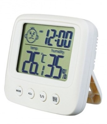Часы-метеостанция Perfeo Izel PF-E0828 белые Часы-метеостанция Perfeo Izel PF-E0828 белые
