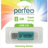 USB флеш накопитель Perfeo 8GB E01 Green economy series