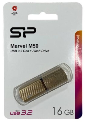 3.0 USB флеш накопитель Silicon Power 16GB Marvel M50 золотой 3.0 USB флеш накопитель Silicon Power 16GB Marvel M50 золотой