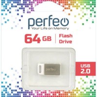 USB флеш накопитель Perfeo 64GB M05 металлический