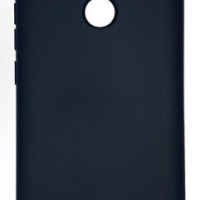Накладка для Xiaomi Redmi 9C Silicone cover без логотипа черная