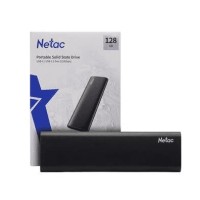 Твердотельный накопитель Netac External Z Slim 128Gb NT01ZSLIM-128G-32BK черный