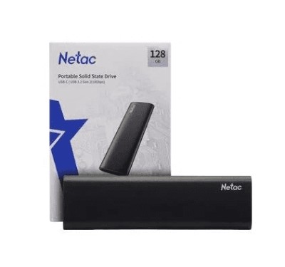 Твердотельный накопитель Netac External Z Slim 128Gb NT01ZSLIM-128G-32BK черный Твердотельный накопитель Netac External Z Slim 128Gb NT01ZSLIM-128G-32BK черный