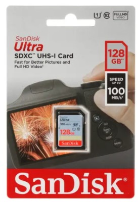 SDXC карта памяти SanDisk 128GB Class10 Ultra UHS-I 100MB/s (SDSDUNR-128G-GN3IN) SDXC карта памяти SanDisk 128GB Class10 Ultra UHS-I 100MB/s (SDSDUNR-128G-GN3IN)