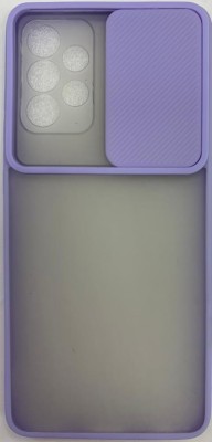 Накладка со шторкой камеры Samsung Galaxy A52 5G матовая сиреневая Накладка со шторкой камеры Samsung Galaxy A52 5G матовая сиреневая