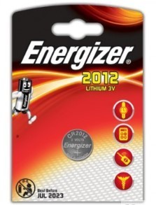 Литиевый элемент питания Energizer CR2012 Литиевый элемент питания Energizer CR2012
