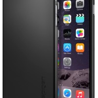 Клип-кейс Spigen для i-Phone 6 Plus Thin Fit Series (SF coated) (PET) SGP11102 черный