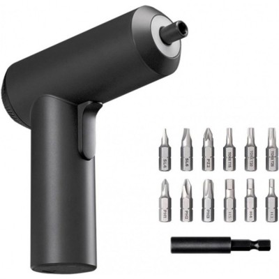 Отвертка аккумуляторная Xiaomi MiJia Electric Screwdriver Gun черная Отвертка аккумуляторная Xiaomi MiJia Electric Screwdriver Gun черная