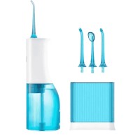 Электрический ирригатор для полости рта Soocas W3 pro 4 насадки синий