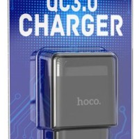 Сетевое зар. устр. Hoco C72Q QC3.0 18W 1USB , черное