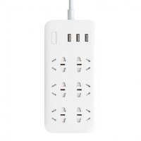 Сетевой адаптер Xiaomi Mi Power Strip 6 Sockets/3 USB Potrs (NRB4025CN) белый