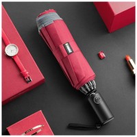 Зонт Xiaomi Zuodu Automatic Umbrella LED красный