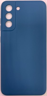 Накладка для Samsung Galaxy S21FE Silicone cover без логотипа темно-синяя Накладка для Samsung Galaxy S21FE Silicone cover без логотипа темно-синяя
