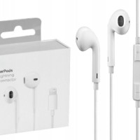 Наушники гарнитура EarPods Lightning  A1748 (Оригинал)