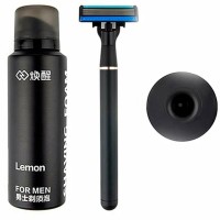 Комплект для бритья Xiaomi Lemon Razor N600 +пенка для бритья