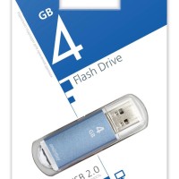 USB флеш накопитель Smartbuy 4GB V-Cut Blue (SB4GBVC-B)