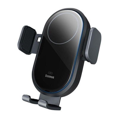 Держатель c беспроводной зарядкой Baseus LightChaser Wireless Charging 15W C40355900121-00 черный Держатель c беспроводной зарядкой Baseus LightChaser Wireless Charging 15W C40355900121-00 черный