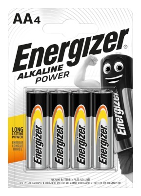 Батарейка алкалиновая Energizer Power AA/LR6/BL4 Батарейка алкалиновая Energizer Power AA/LR6/BL4