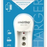 Зарядное устройство SMARTBUY 503 (пустое, АА, ААА, 9V) (1/80)